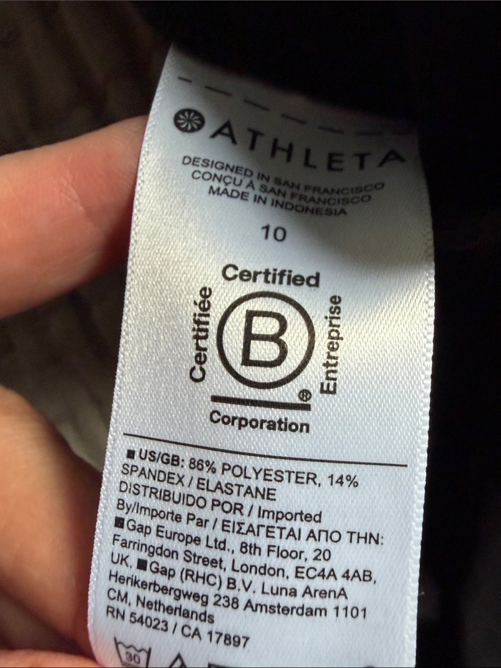 Athleta Wide-Leg, Zipper Pocket Lightweight Pants - Picture 5 of 5